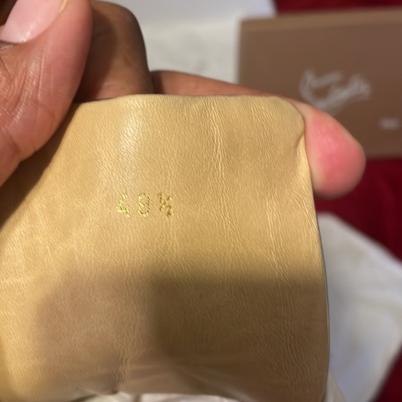 Men size 48 1/2FR or 15.5 US CHRISTIAN LOU BOUTIN HIGH TOP SNEAKERS - Picture 6 of 14